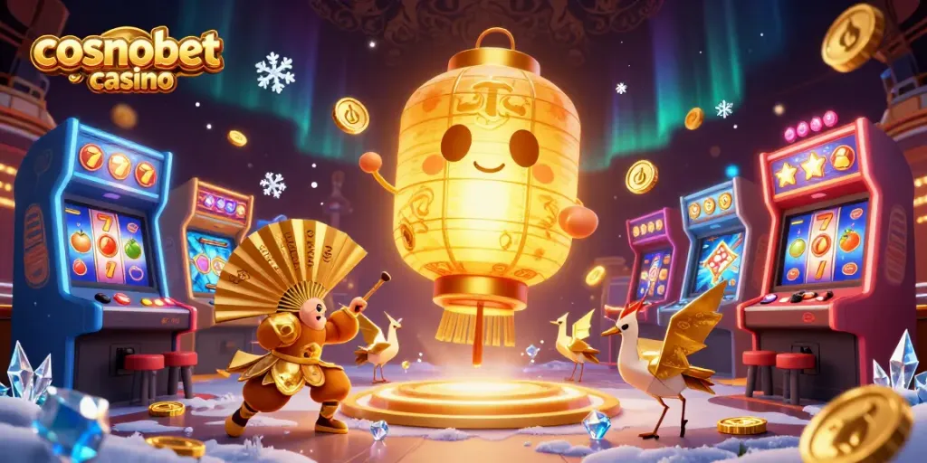 Experience thrilling gameplay at cosmobet casino with vibrant gaming elements and characters.