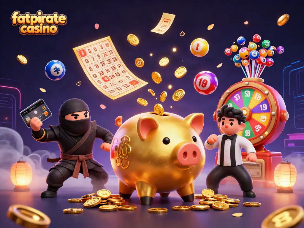 Experience the excitement at fatpirate casino with festive gaming action and vibrant graphics.