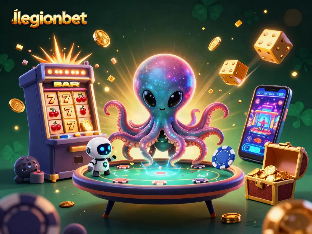 Join the excitement at LegionBet with alien-themed slots and live poker games.