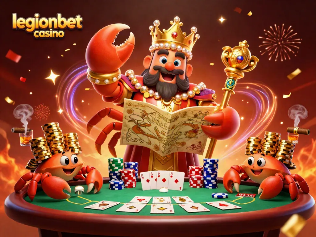 Play at legionbet casino with vibrant 3D characters enjoying high-stakes poker action.