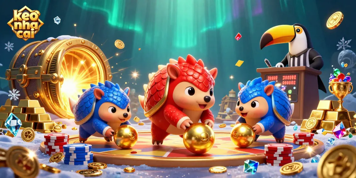 Engage with keo nha cai through vibrant pangolins bowling over poker chips in a lucrative casino scene