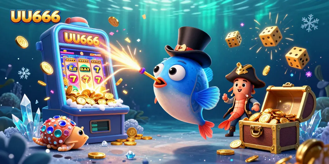 Engage in thrilling gameplay at UU666 with captivating casino elements and enchanting underwater visuals.