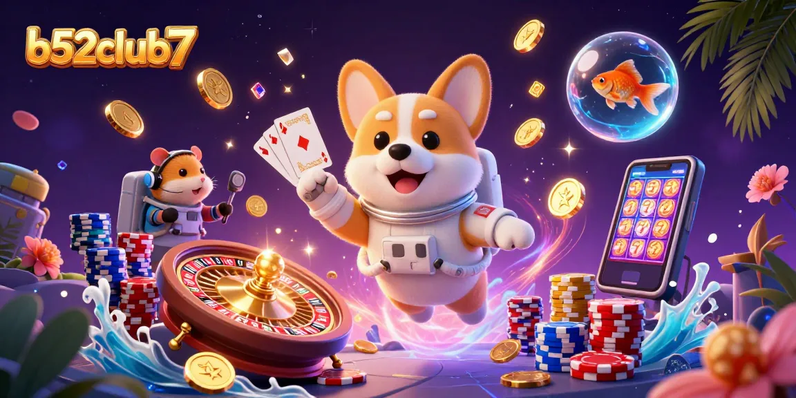 Play and win at b52club7 in a vibrant, action-filled online casino scene.