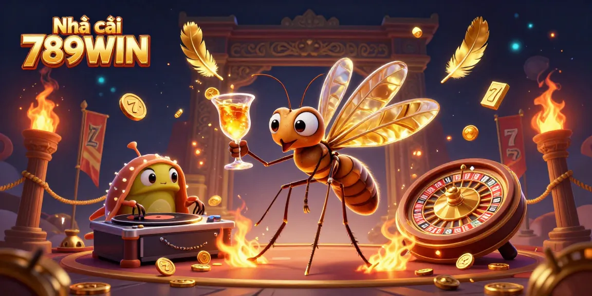 Experience the vibrant casino life with Nhà cái 789WIN featuring dynamic characters and action-packed game elements.