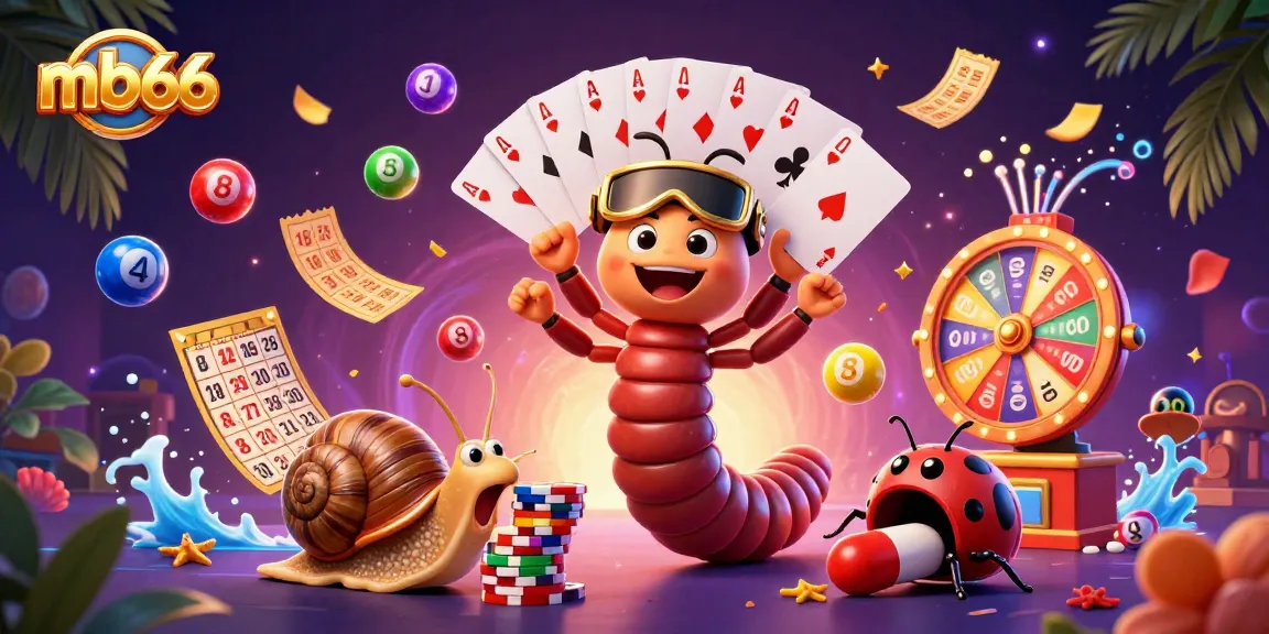 Experience high-stakes gambling with mb66 as vibrant characters engage in thrilling casino games.