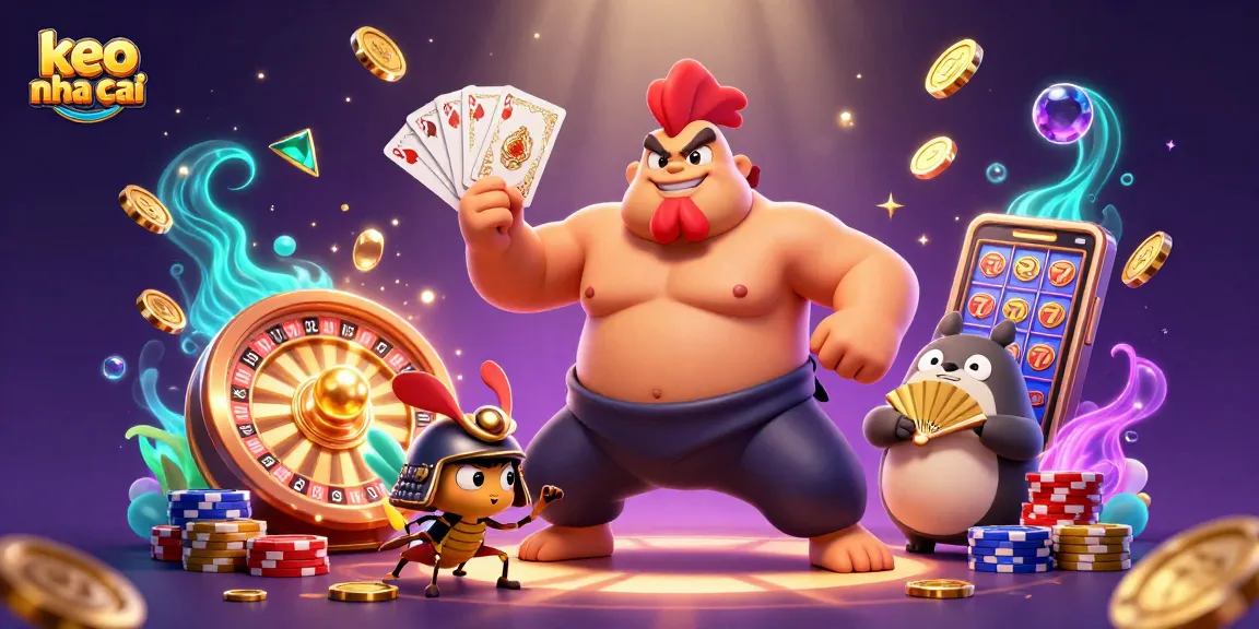 Experience the exciting world of keo nha cai with expert characters and dynamic casino elements.