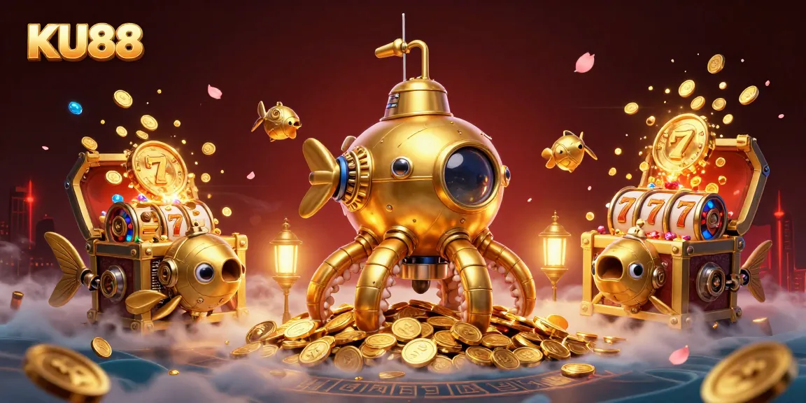 Bet big with KU88 - vibrant casino-themed digital art showcasing an enchanting adventure.