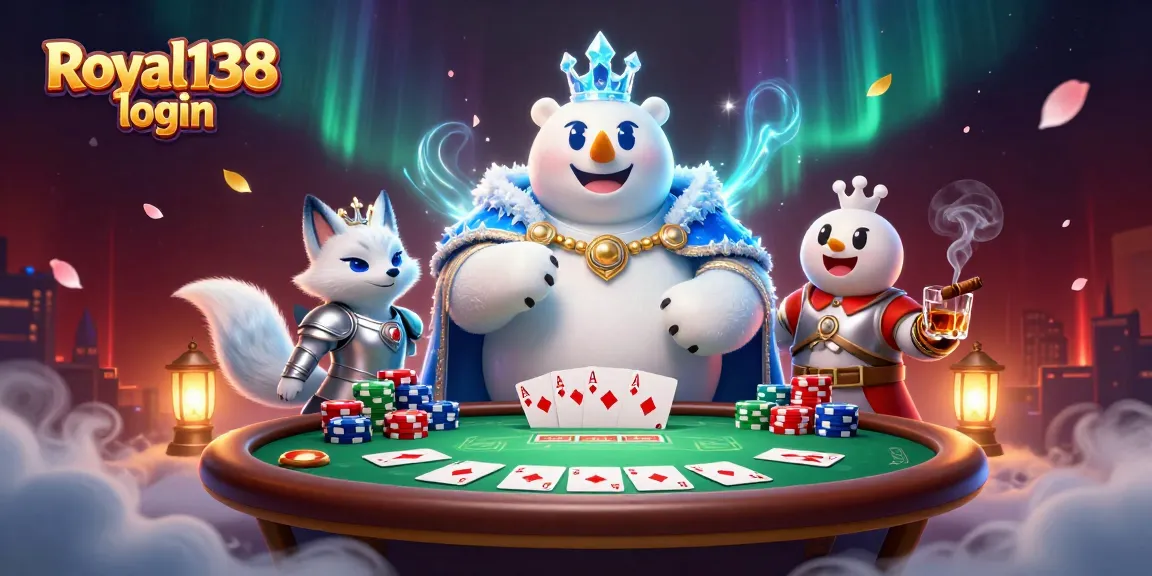 Daftar Royal138 login dan menangkan hadiah menarik dalam permainan slot dan tabel poker.