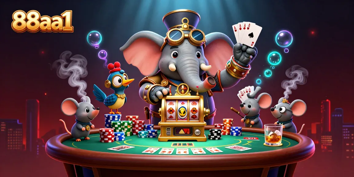 Engage with thrilling slots at 88aa1 featuring an imaginative 3D steampunk scene.